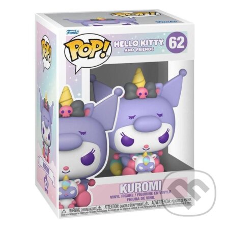 Funko POP Sanrio: Hello Kitty and Friends - Kuromi (Unicorn Party) (Funko). Funko, 2023 Funko POP Sanrio: Hello Kitty and Friends - Kuromi (Unicorn Party) (Funko). Funko, 2023