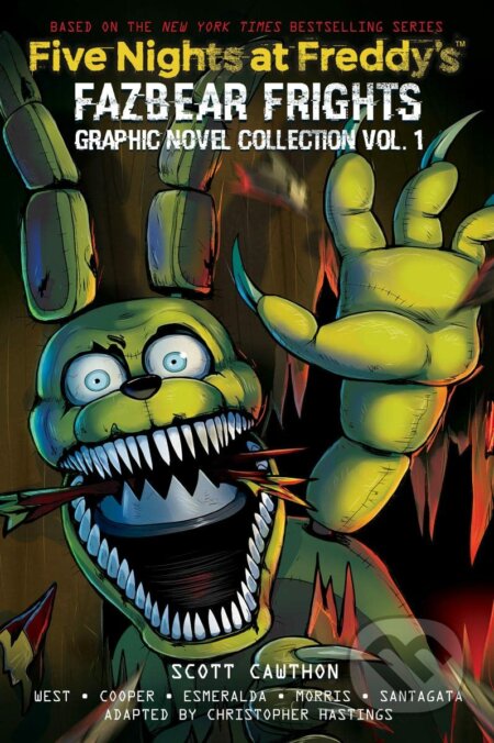Kniha: Five Nights at Freddy's: Fazbear Frights (Christopher Hastings, Scott Cawthon, Elley Cooper a Carly Anne West). GRAPHIX, 2022 Kniha: Five Nights at Freddy's: Fazbear Frights (Christopher Hastings, Scott Cawthon, Elley Cooper a Carly Anne West). GRAPHIX, 2022