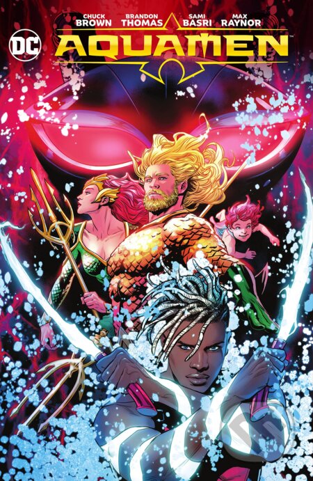 Kniha: Aquamen (Brandon Thomas a Chuck Brown). DC Comics, 2022 Kniha: Aquamen (Brandon Thomas a Chuck Brown). DC Comics, 2022