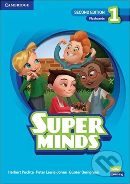 Kniha: Super Minds 1: Flashcards, Second Edition (Günter Gerngross, Herbert Puchta a Peter Lewis-Jones). Cambridge University Press, 2022 Kniha: Super Minds 1: Flashcards, Second Edition (Günter Gerngross, Herbert Puchta a Peter Lewis-Jones). Cambridge University Press, 2022