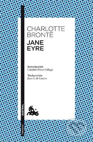 Kniha: Jane Eyre (španělsky) (Charlotte Bronte). Austral, 2011 Kniha: Jane Eyre (španělsky) (Charlotte Bronte). Austral, 2011
