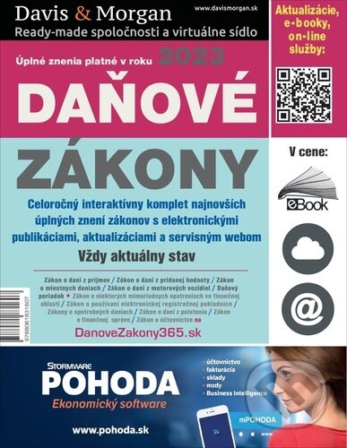 Kniha: Daňové zákony 2023 (DonauMedia). DonauMedia, 2023 Kniha: Daňové zákony 2023 (DonauMedia). DonauMedia, 2023