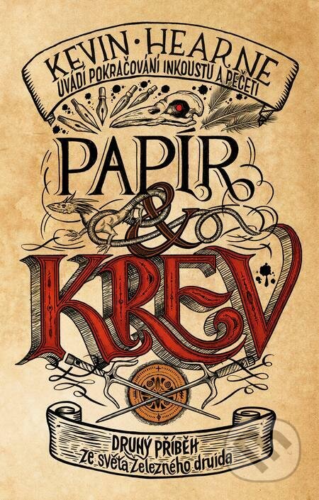 E-kniha: Papír a krev (Kevin Hearne). Laser books E-kniha: Papír a krev (Kevin Hearne). Laser books