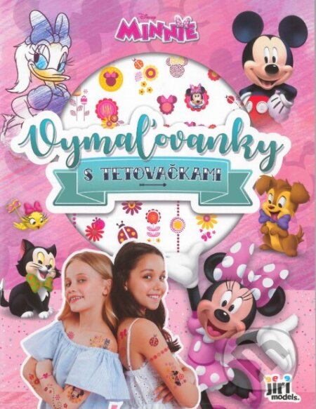 Kniha: Vymaľovanky s tetovačkami/ Minnie (Jiri Models SK). Jiri Models SK, 2022 Kniha: Vymaľovanky s tetovačkami/ Minnie (Jiri Models SK). Jiri Models SK, 2022