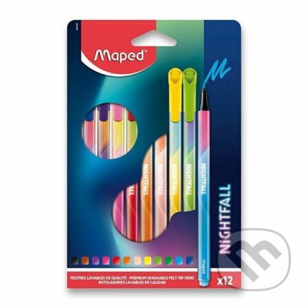 Maped Fixy - Nightfall Teens 12 ks (Maped). Maped, 2022 Maped Fixy - Nightfall Teens 12 ks (Maped). Maped, 2022