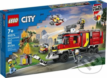 Spoločenská hra: LEGO® City 60374 Hasičské zásahové auto (LEGO). LEGO, 2023 Spoločenská hra: LEGO® City 60374 Hasičské zásahové auto (LEGO). LEGO, 2023