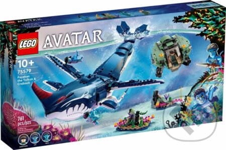 Spoločenská hra: LEGO® Avatar 75579 Tulkun Payakan a krabí oblek (LEGO). LEGO, 2023 Spoločenská hra: LEGO® Avatar 75579 Tulkun Payakan a krabí oblek (LEGO). LEGO, 2023