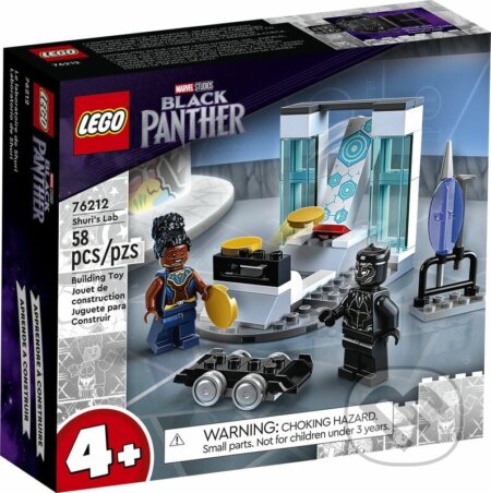 Spoločenská hra: LEGO® Marvel 76212 Laboratórium Shuri (LEGO). LEGO, 2023 Spoločenská hra: LEGO® Marvel 76212 Laboratórium Shuri (LEGO). LEGO, 2023