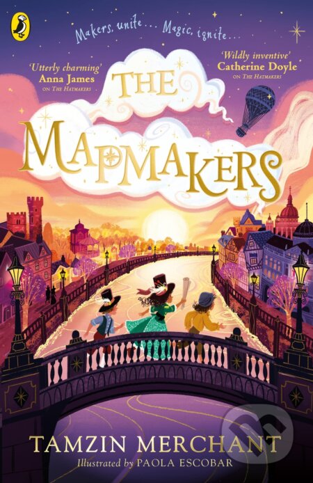 Kniha: The Mapmakers (Tamzin Merchant). Puffin Books, 2023 Kniha: The Mapmakers (Tamzin Merchant). Puffin Books, 2023