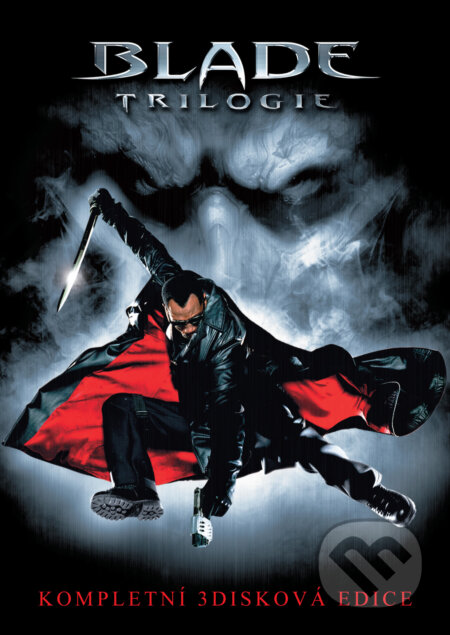Film: Blade kolekce 1-3. (Magicbox) (DVD). Magicbox, 2023 Film: Blade kolekce 1-3. (Magicbox) (DVD). Magicbox, 2023