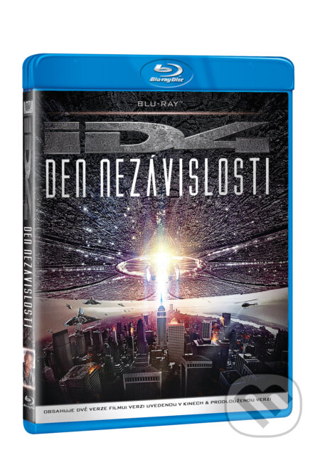 Film: Den nezávislosti - původní a prodloužená verze (Roland Emmerich) (Blu-ray). Magicbox, 2023 Film: Den nezávislosti - původní a prodloužená verze (Roland Emmerich) (Blu-ray). Magicbox, 2023