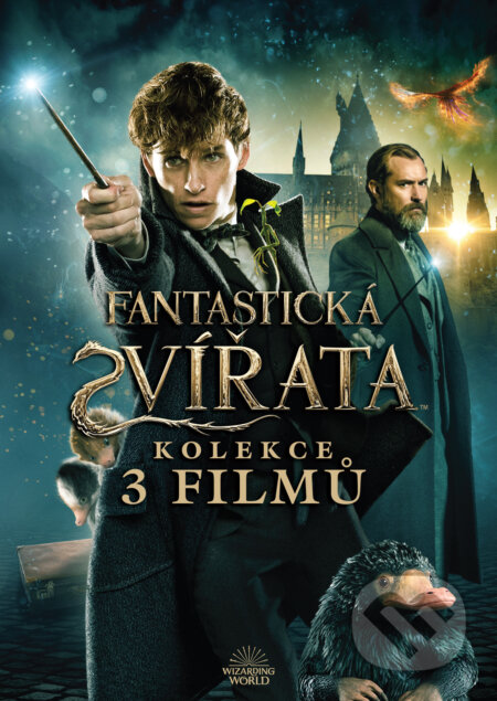 Film: Fantastická zvířata kolekce 1-3. (Magicbox) (DVD). Magicbox, 2023 Film: Fantastická zvířata kolekce 1-3. (Magicbox) (DVD). Magicbox, 2023