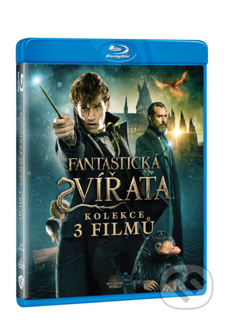 Film: Fantastická zvířata kolekce 1-3. (Magicbox) (Blu-ray). Magicbox, 2023 Film: Fantastická zvířata kolekce 1-3. (Magicbox) (Blu-ray). Magicbox, 2023
