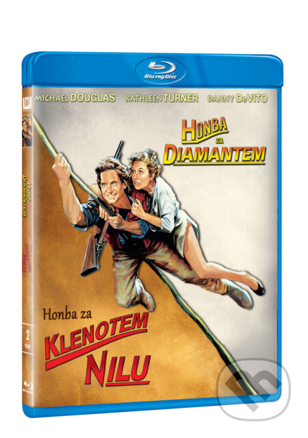 Film: Honba za diamantem + Honba za klenotem Nilu kolekce (Magicbox) (Blu-ray). Magicbox, 2023 Film: Honba za diamantem + Honba za klenotem Nilu kolekce (Magicbox) (Blu-ray). Magicbox, 2023