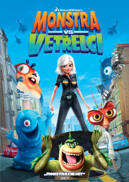 Film: Monštrá vs.Votrelci (Conrad Vernon a Rob Letterman) (DVD). Magicbox, 2023 Film: Monštrá vs.Votrelci (Conrad Vernon a Rob Letterman) (DVD). Magicbox, 2023