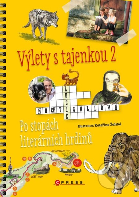 Kniha: Výlety s tajenkou 2 (Lucie Nachtigallová). CPRESS, 2023 Kniha: Výlety s tajenkou 2 (Lucie Nachtigallová). CPRESS, 2023