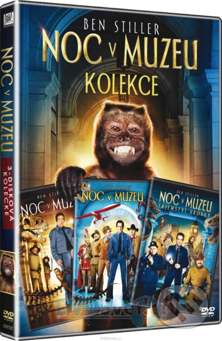 Film: Noc v muzeu kolekce 1.-3. (Shawn Levy) (DVD). Magicbox, 2023 Film: Noc v muzeu kolekce 1.-3. (Shawn Levy) (DVD). Magicbox, 2023
