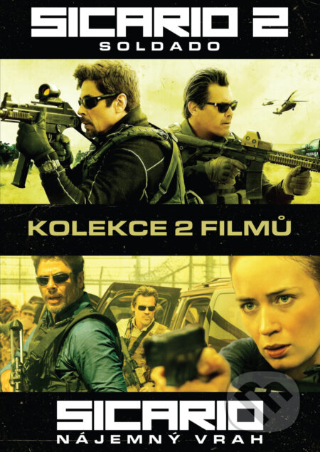 Film: Sicario 1-2. kolekce (Magicbox) (DVD). Magicbox, 2023 Film: Sicario 1-2. kolekce (Magicbox) (DVD). Magicbox, 2023