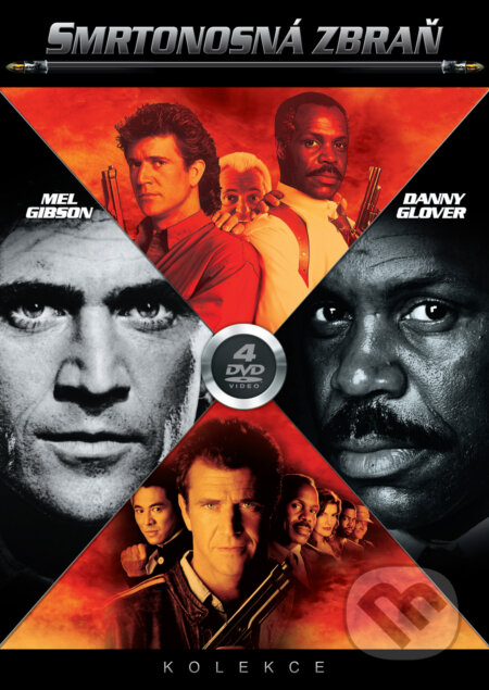 Film: Smrtonosná zbraň kolekce 1-4. (Richard Donner) (DVD). Magicbox, 2023 Film: Smrtonosná zbraň kolekce 1-4. (Richard Donner) (DVD). Magicbox, 2023