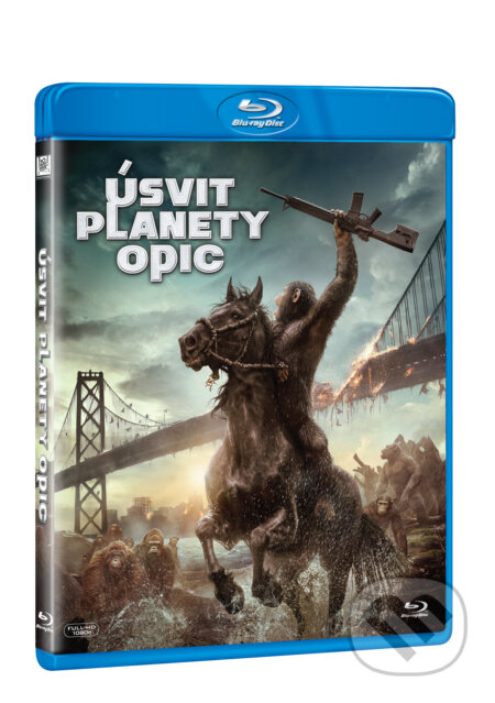 Film: Úsvit planety opic (Matt Reeves) (Blu-ray). Magicbox, 2023 Film: Úsvit planety opic (Matt Reeves) (Blu-ray). Magicbox, 2023
