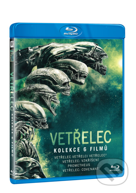 Film: Vetřelec kolekce 6 filmů (Magicbox) (Blu-ray). Magicbox, 2023 Film: Vetřelec kolekce 6 filmů (Magicbox) (Blu-ray). Magicbox, 2023