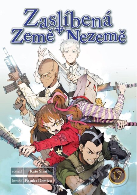 Kniha: Zaslíbená Země nezemě 17 (Kaiu Širai). Crew, 2023 Kniha: Zaslíbená Země nezemě 17 (Kaiu Širai). Crew, 2023
