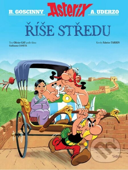 Kniha: Asterix: Říše středu (Albert Uderzo a René Goscinny). Egmont ČR, 2023 Kniha: Asterix: Říše středu (Albert Uderzo a René Goscinny). Egmont ČR, 2023