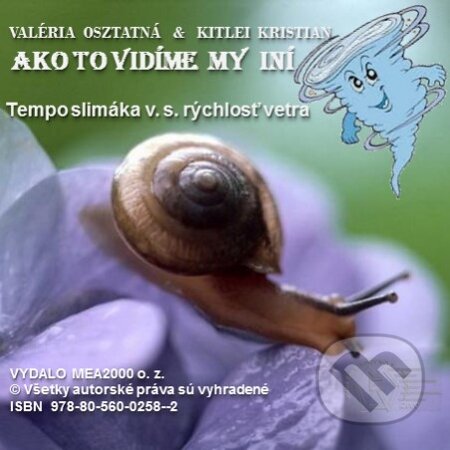 E-kniha: Ako to vidíme my iní – Tempo slimáka v. s. rýchlosť vetra (Kristian Kitlei a Valéria Osztatná). MEA2000, 2013 E-kniha: Ako to vidíme my iní – Tempo slimáka v. s. rýchlosť vetra (Kristian Kitlei a Valéria Osztatná). MEA2000, 2013