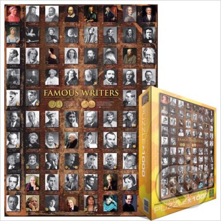Puzzle: Slavní spisovatelé (EuroGraphics). EuroGraphics, 2014 Puzzle: Slavní spisovatelé (EuroGraphics). EuroGraphics, 2014