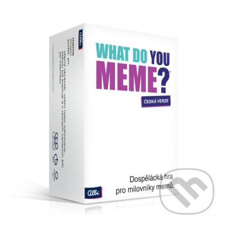 Spoločenská hra: What Do You Meme? (Albi). Albi, 2023 Spoločenská hra: What Do You Meme? (Albi). Albi, 2023