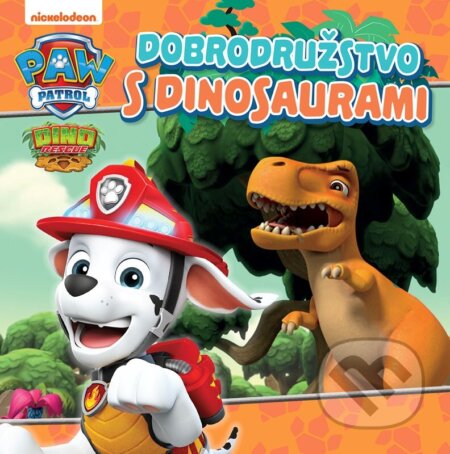 Kniha: Labková patrola: Dobrodružstvo s dinosaurami (Egmont SK). Egmont SK, 2023 Kniha: Labková patrola: Dobrodružstvo s dinosaurami (Egmont SK). Egmont SK, 2023