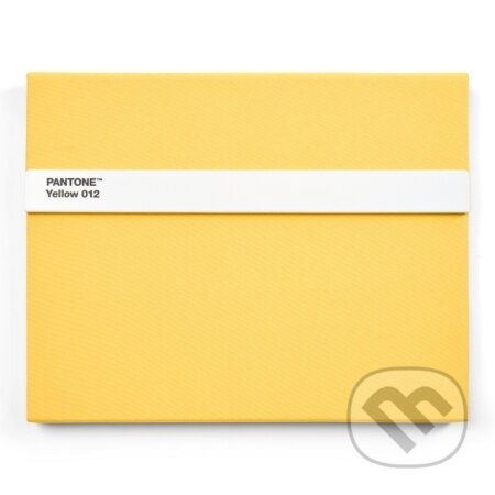 PANTONE zápisník s ceruzkou a pravítkom, linajkovaný - Yellow 012, LEGO, 2023