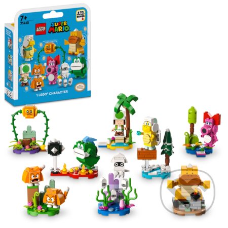 Společenská hra: LEGO® Super Mario™ 71413 Akčné kocky – 6. séria (LEGO). LEGO, 2023 Společenská hra: LEGO® Super Mario™ 71413 Akčné kocky – 6. séria (LEGO). LEGO, 2023