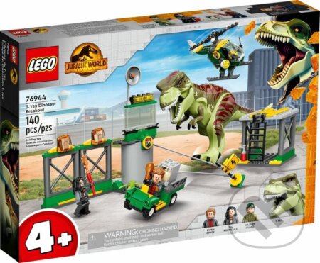 Společenská hra: LEGO® Jurassic World™ 76944 Únik T-rexa (LEGO). LEGO, 2023 Společenská hra: LEGO® Jurassic World™ 76944 Únik T-rexa (LEGO). LEGO, 2023