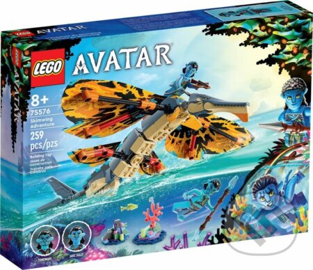 Spoločenská hra: LEGO® Avatar 75576 Dobrodružstvo so skimwingom (LEGO). LEGO, 2023 Spoločenská hra: LEGO® Avatar 75576 Dobrodružstvo so skimwingom (LEGO). LEGO, 2023
