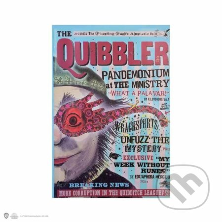 Harry Potter zápisník A5 - The Quibbler (Distrineo). Distrineo, 2023 Harry Potter zápisník A5 - The Quibbler (Distrineo). Distrineo, 2023