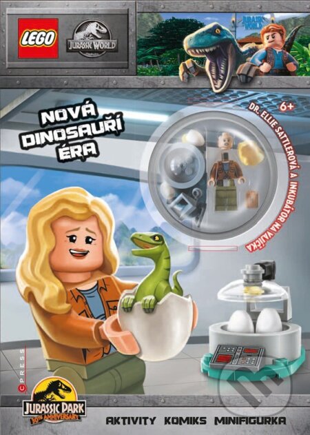 Kniha: LEGO®Jurassic World™ Nová dinosauří éra (Autorský kolektiv). CPRESS, 2023 Kniha: LEGO®Jurassic World™ Nová dinosauří éra (Autorský kolektiv). CPRESS, 2023