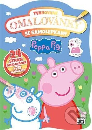 Kniha: Tvarované omalovánky Prasátko Peppa (Jiří Models). Jiří Models, 2023 Kniha: Tvarované omalovánky Prasátko Peppa (Jiří Models). Jiří Models, 2023
