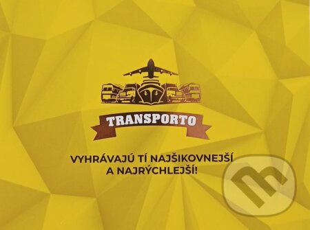 Spoločenská hra: Transporto - žltá (3via). 3via, 2023 Spoločenská hra: Transporto - žltá (3via). 3via, 2023