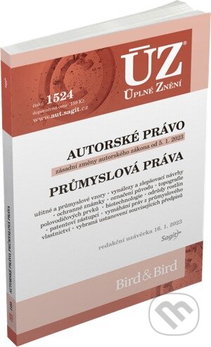 Kniha: Úplné Znění - 1524 Autorské právo (Sagit). Sagit, 2023 Kniha: Úplné Znění - 1524 Autorské právo (Sagit). Sagit, 2023