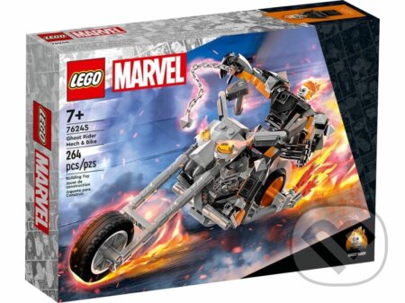 LEGO® Marvel 76245 Robotický oblek a motorka Ghost Ridera, LEGO, 2023