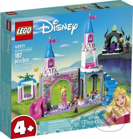 LEGO® Disney Princess™ 43211 Zámok Šípkovej Ruženky, LEGO, 2023