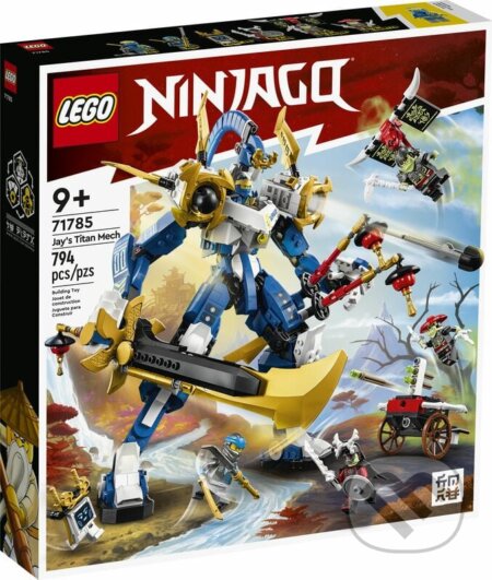 Spoločenská hra: LEGO® NINJAGO® 71785 Jayov titanský robot (LEGO). LEGO, 2023 Spoločenská hra: LEGO® NINJAGO® 71785 Jayov titanský robot (LEGO). LEGO, 2023