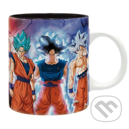 Hrnček Dragon Ball - Goku transformations (ABYstyle). ABYstyle, 2023 Hrnček Dragon Ball - Goku transformations (ABYstyle). ABYstyle, 2023