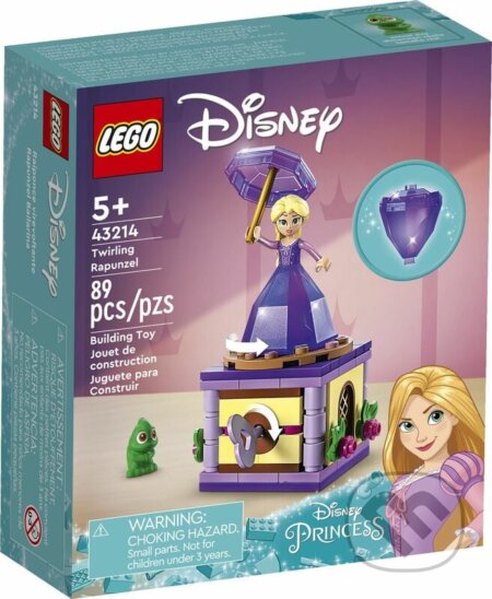 LEGO® Disney Princess™ 43214 Točiaca sa Rapunzel, LEGO, 2023