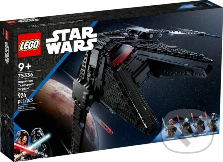 Spoločenská hra: LEGO® Star Wars™ 75336 Inkvizítorská transportná loď Scythe™ (LEGO). LEGO, 2023 Spoločenská hra: LEGO® Star Wars™ 75336 Inkvizítorská transportná loď Scythe™ (LEGO). LEGO, 2023