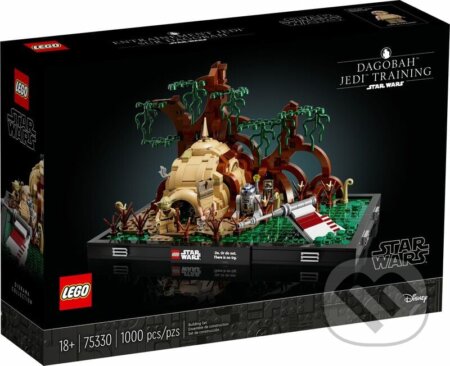 Spoločenská hra: LEGO® Star Wars™ 75330 Jediský tréning na planéte Dagobah™ – dioráma (LEGO). LEGO, 2023 Spoločenská hra: LEGO® Star Wars™ 75330 Jediský tréning na planéte Dagobah™ – dioráma (LEGO). LEGO, 2023