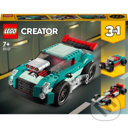 LEGO® Creator 31127 Pouličný pretekár, LEGO, 2023