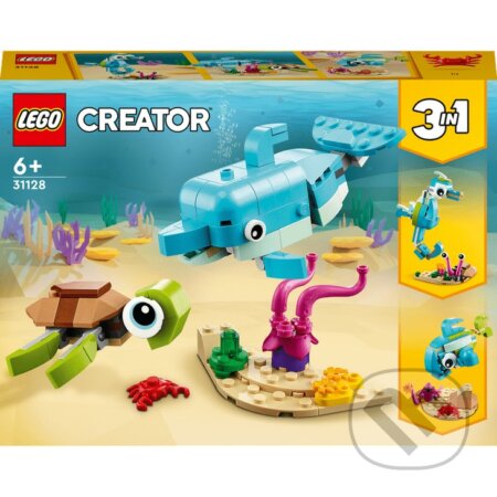 Spoločenská hra: LEGO® Creator 31128 Delfín a korytnačka (LEGO). LEGO, 2023 Spoločenská hra: LEGO® Creator 31128 Delfín a korytnačka (LEGO). LEGO, 2023
