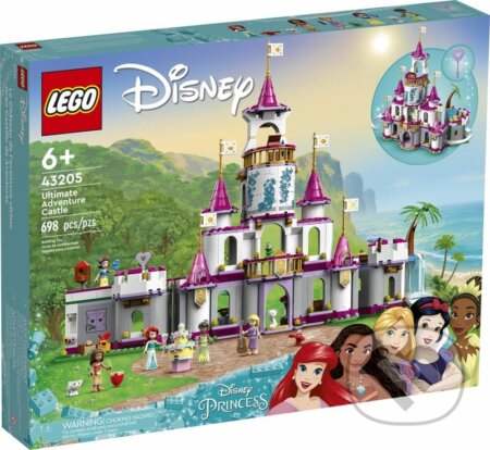 Spoločenská hra: LEGO® Disney 43205 Nezabudnuteľné dobrodružstvo na zámku (LEGO). LEGO, 2023 Spoločenská hra: LEGO® Disney 43205 Nezabudnuteľné dobrodružstvo na zámku (LEGO). LEGO, 2023